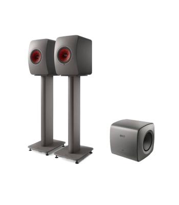 KEF Bundle Deal: LS50 II + S2 Stands + KC62